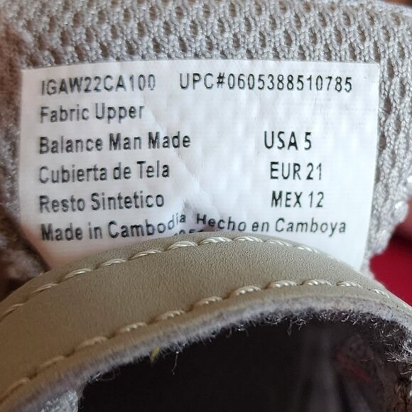 Athletic Works Toddler Girls’ Mesh Jogger Sneakers, Size 5 - Picture 6 of 7